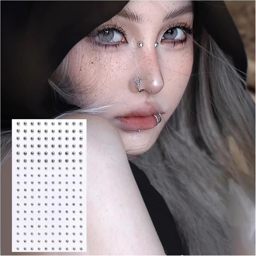 Amazon.co.jp: Earrings, Seal, No Drilling Required, Stick Earrings