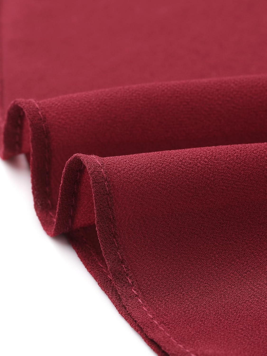 Seta T Women's High Low Tops Scoop Neck Chiffon Blouse Asymmetrical Loose Shirt 3/4 Sleeve Casual Summer Tops - Image 7