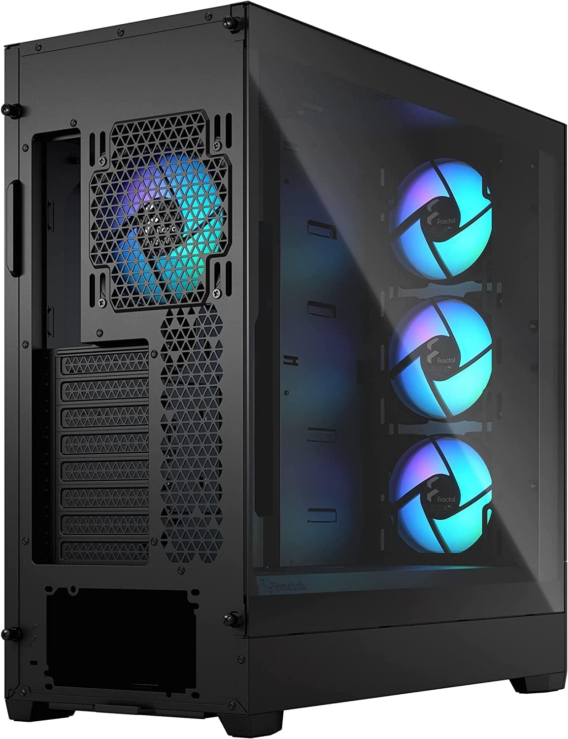 Fractal Design POP XL AIR RGB Tempered Glass ATX MID-Tower Computer CASE - Black image 4