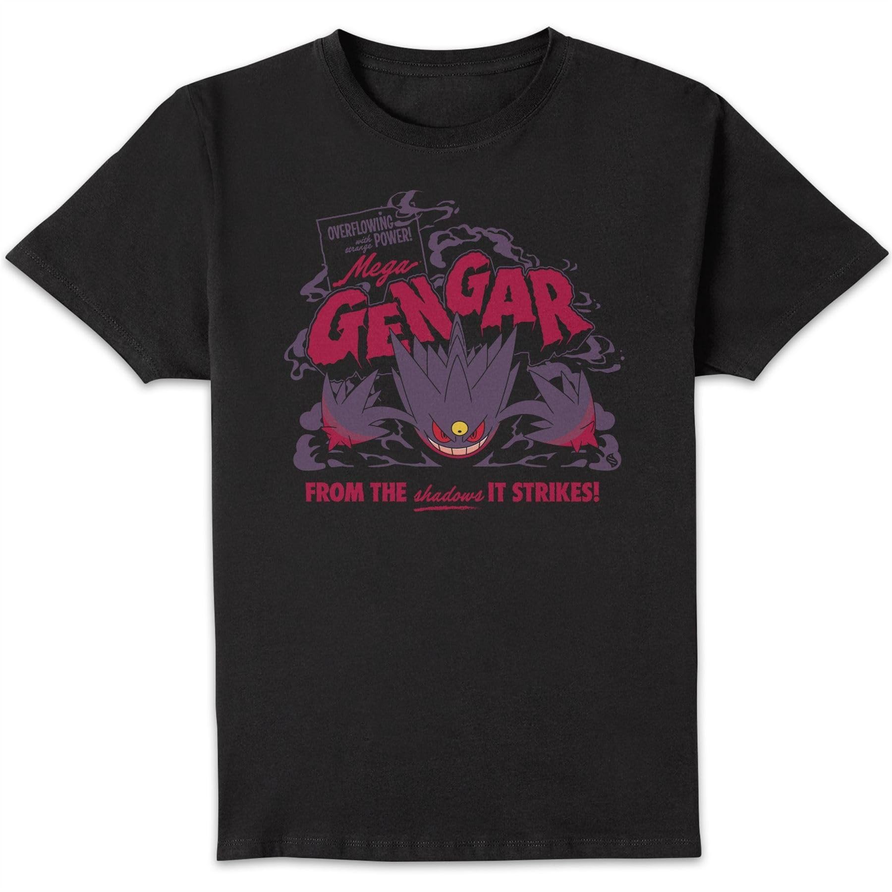 Zavvi Pok�mon Mega Gengar Unisex T-Shirt - Black - L