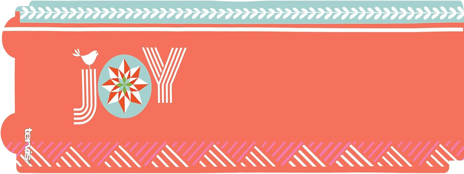 Tervis Christmas Joy Holiday Season Made in USA Double Walled Insulated Tumbler Travel Cup Keeps Drinks Cold & Hot, 16oz Mug, Classic - Image 2