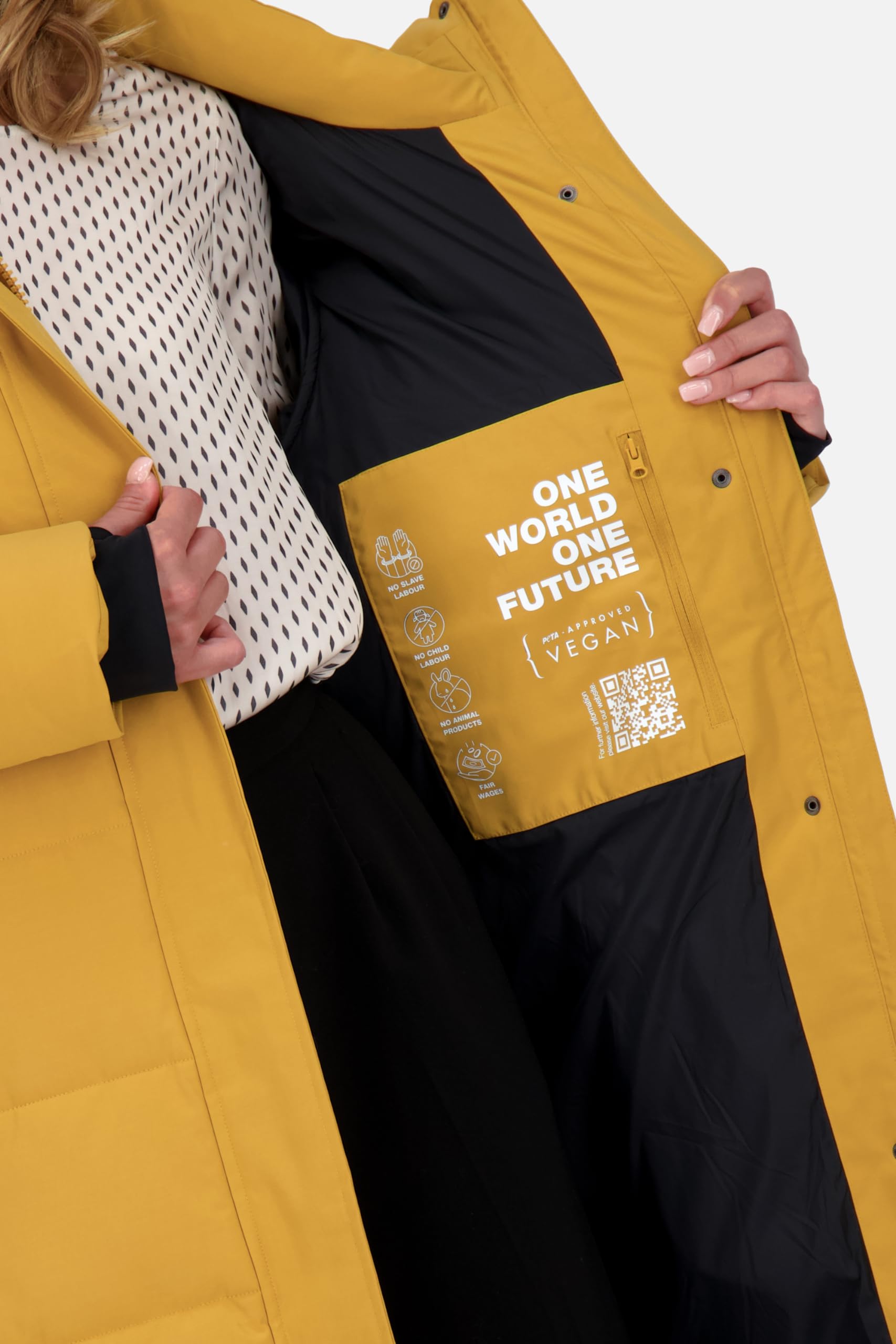 ALIFE AND KICKIN KatiaAK A Puffer Coat - Winterjacke Damen mit Kapuze, langer Wintermantel in Daunenoptik, warme Steppjacke, Damen Winter Oberbekleidung Damen Steppjacke, Winterjacke camel XXL