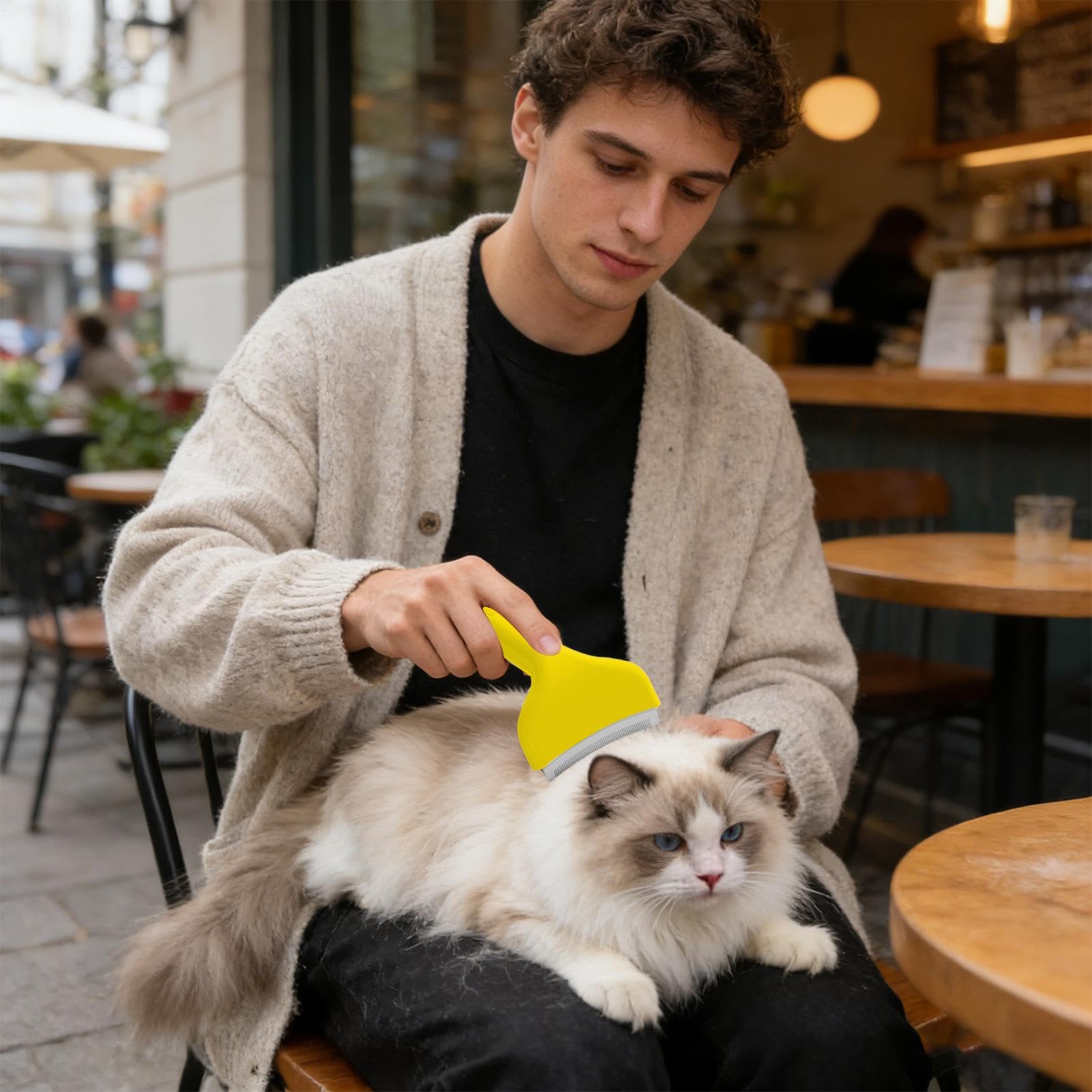 Spazzola per gatti, per rimuovere i del cane, riutilizzabile, per cani spessi, sciolti, lunghi, corti, piccoli, , grandi, per doccia, viaggi, casa