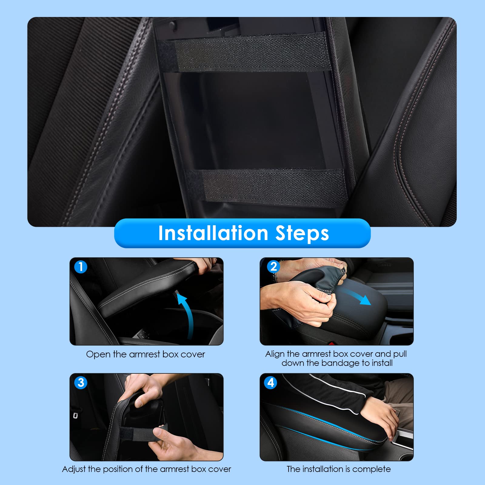 Ford Maverick Accessories Gadget Maverick Coleya Double Layer, 2022-2025 Maverick Center Console Organizer For Ford Maverick (XL/XLT/Lariat/Tremor/ Lobo), Durable ABS Plastic 2024 Maverick 2025 Rain Guards
