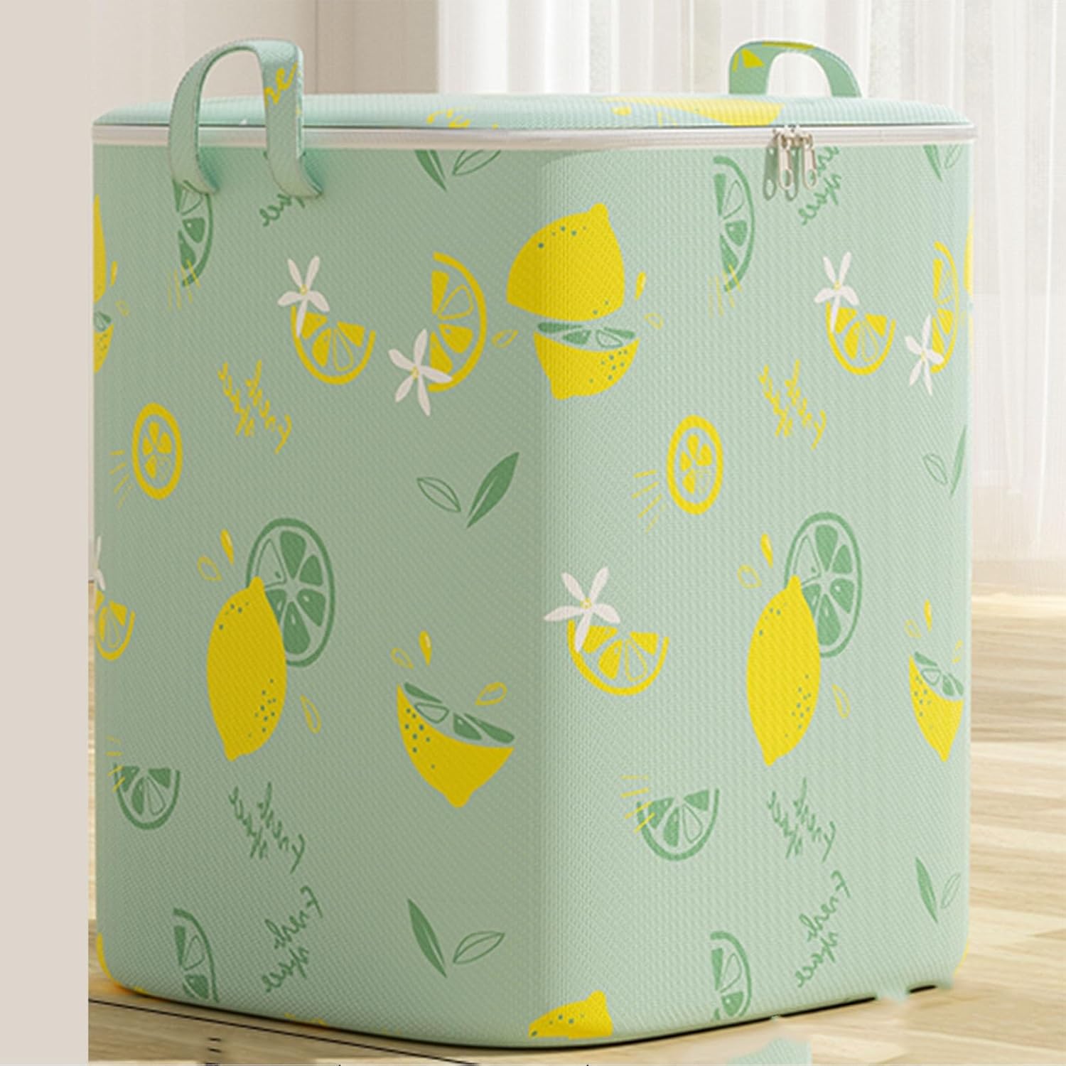 Clothes Storage Organizers, Non-woven Zippers Storage Bag , Moving Quilt Storage Basket Travel , Large-capacity Clothing Storage Bag, Fabric Containers Boxes For Organizing Shelves Bedroom ( Color : S