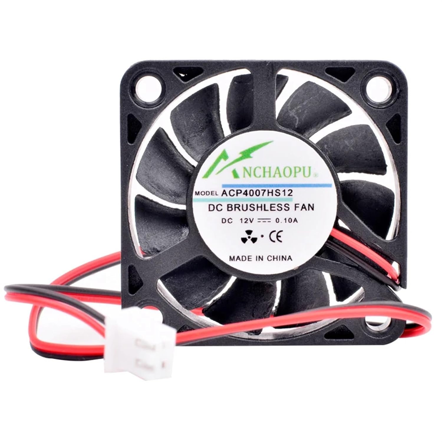 ACP4007HS12 4cm 40mm 40x40x7mm DC5V/12V/24V 0.10A Cooling Fan for Computer Router Mobile Phone Transformation(5V USB Plug)