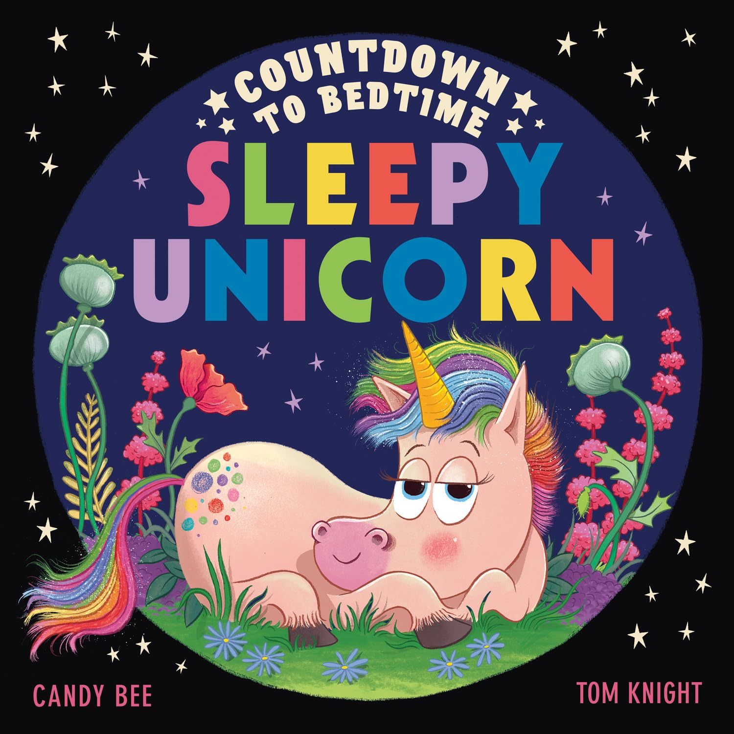 Countdown to Bedtime Sleepy Unicorn: Help young children ease into their sleep routine with this magical new illustrated counting book series!