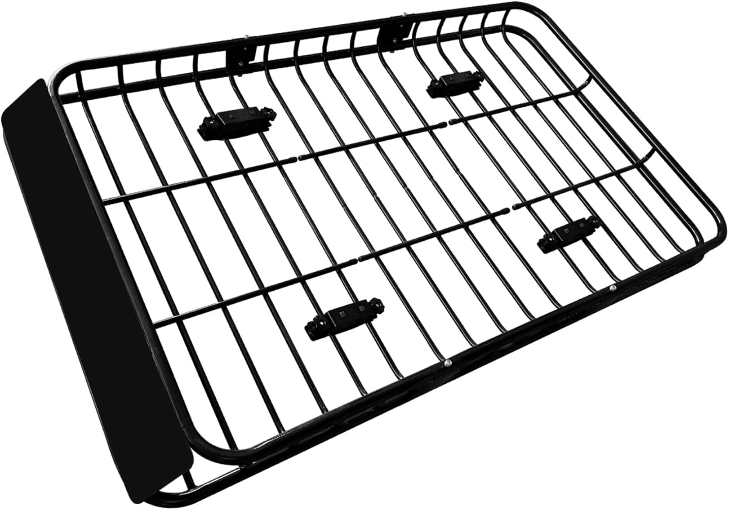 64" x 39" x 5" Universal Roof Rack with Extension 250 Lbs Heavy Duty Rooftop Cargo Carrier Basket Steel Car Top Luggage Holder for SUV Truck RV Pickup
