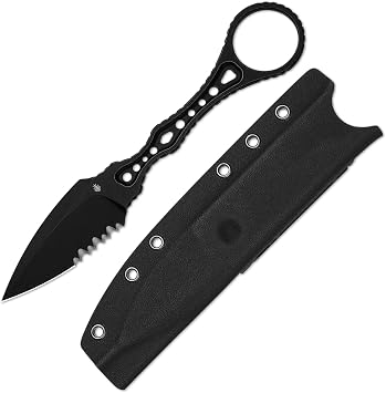 Kizer Defensor Fixed Blade Knife, 2.56" 440C Blade with Sheath ZX-FB02M1