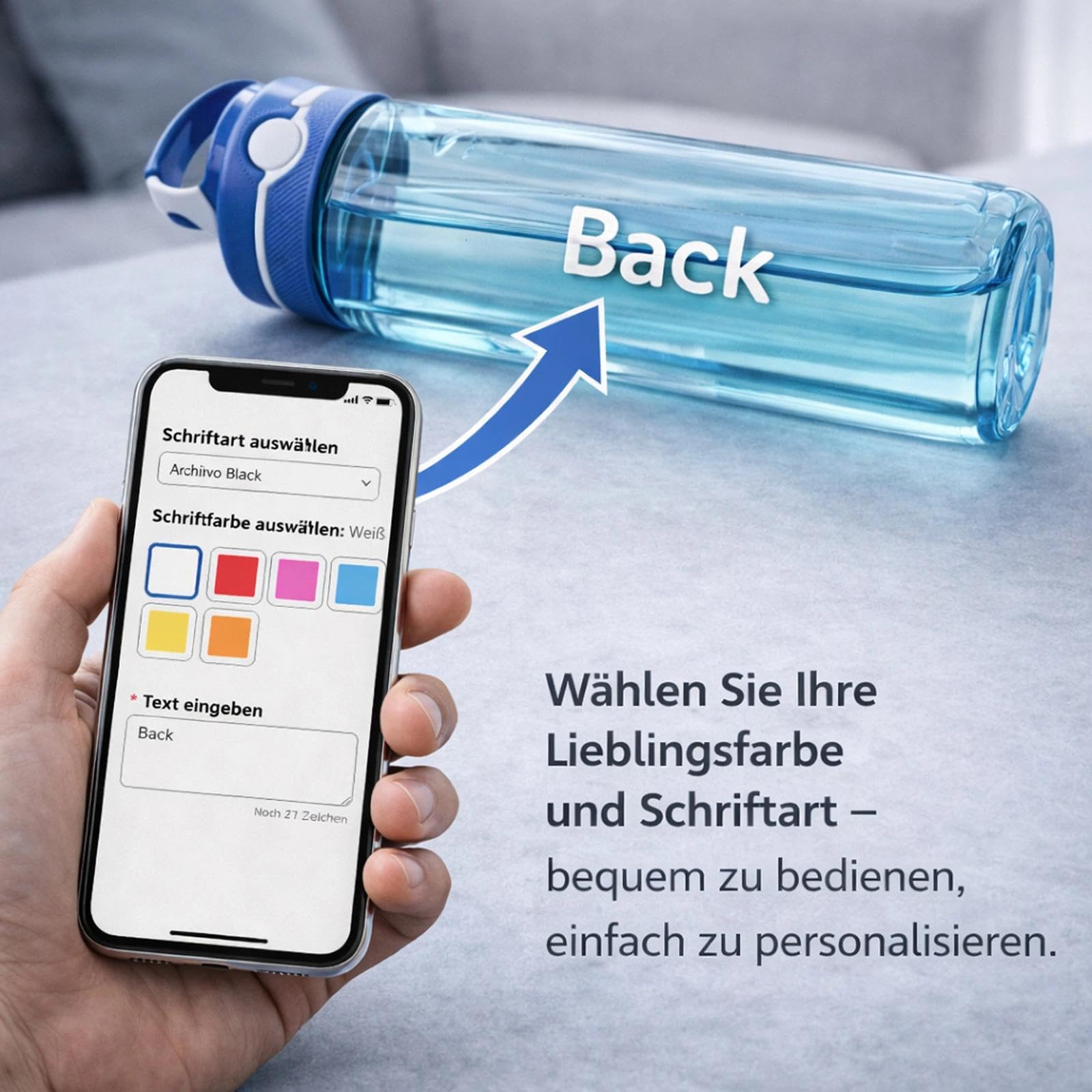 loongway Personalisierte Trinkflasche Kinder mit Namen - Wasserflasche Kinde 750ml - Trinkflasche mit Strohhalm BPA Frei - Geeignet für Schule Sport und Outdoor-Aktivitäten - 4