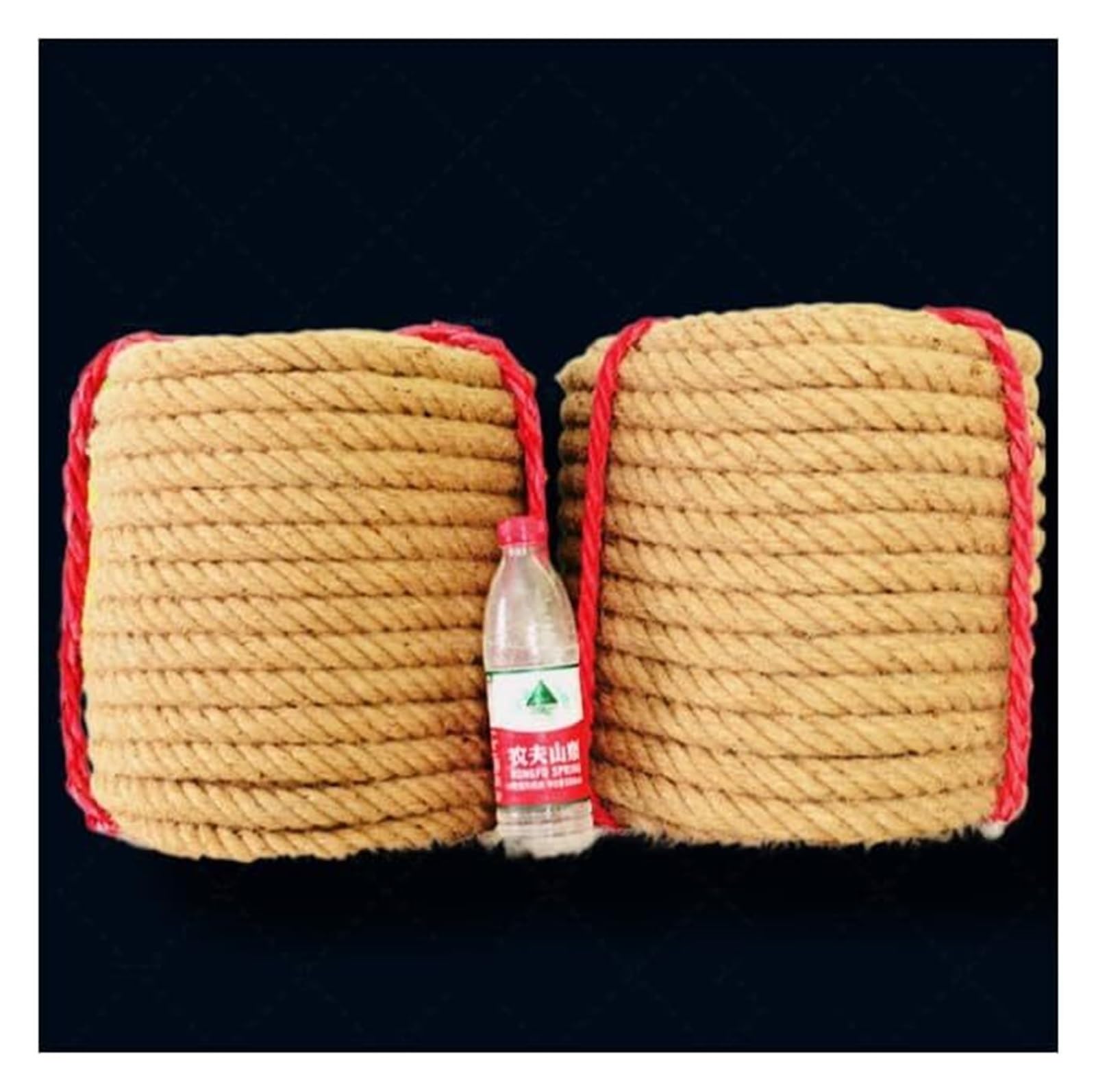 Cuerda, Cuerda de cáñamo Gruesa de 14/16/18/20MM, Cuerda de Manila Trenzada, decoración de jardín, Cuerda de cáñamo for Manualidades, Cuerda de Tira y afloja, Hilo for Equipaje(18MM 10M)