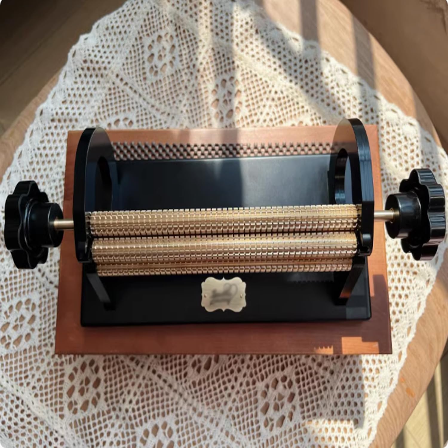 Adjustable Smocking Pleater, 24 Row, with Wire Box&24 Machine-specific Needles, Pleat Craft, Easy for Pleater, 47 Needle Positions, for Handmade, Diy