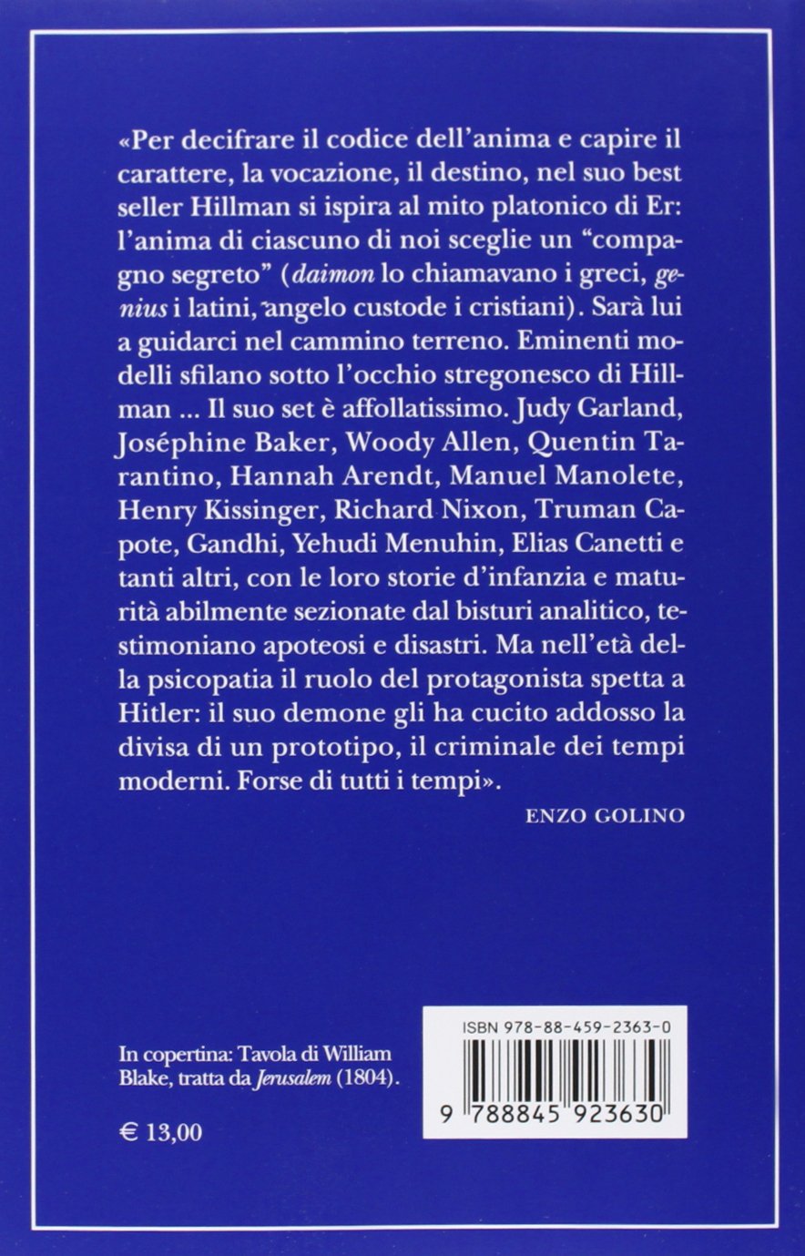 Il codice dell'anima. Carattere, vocazione, destino