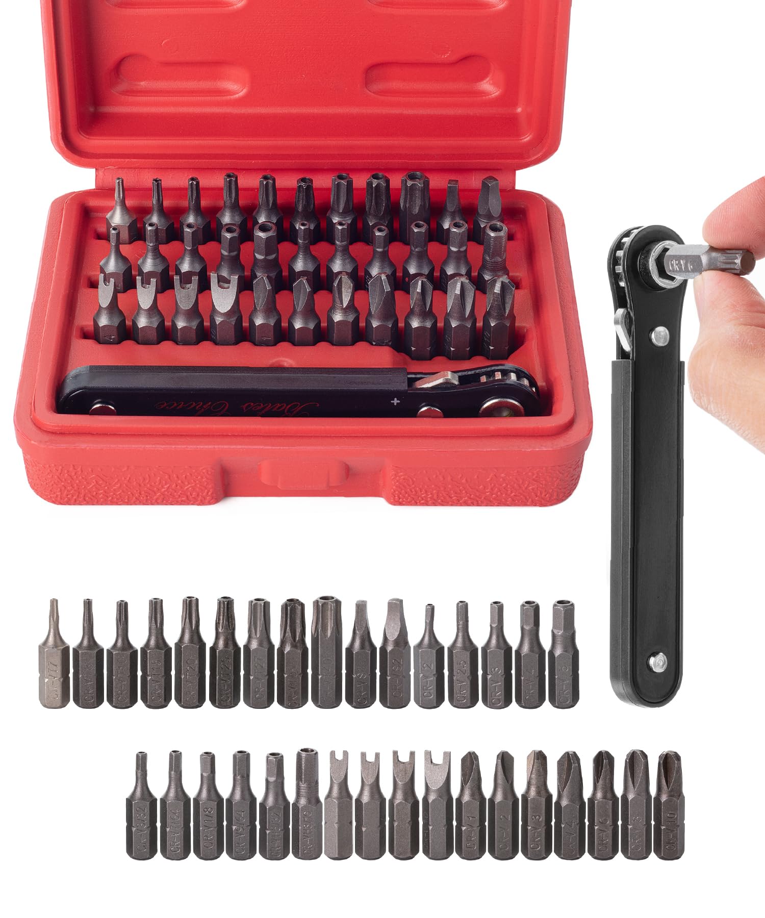 Amazon.com: Bates Choice Tamper Proof Torx Bit Set, 13