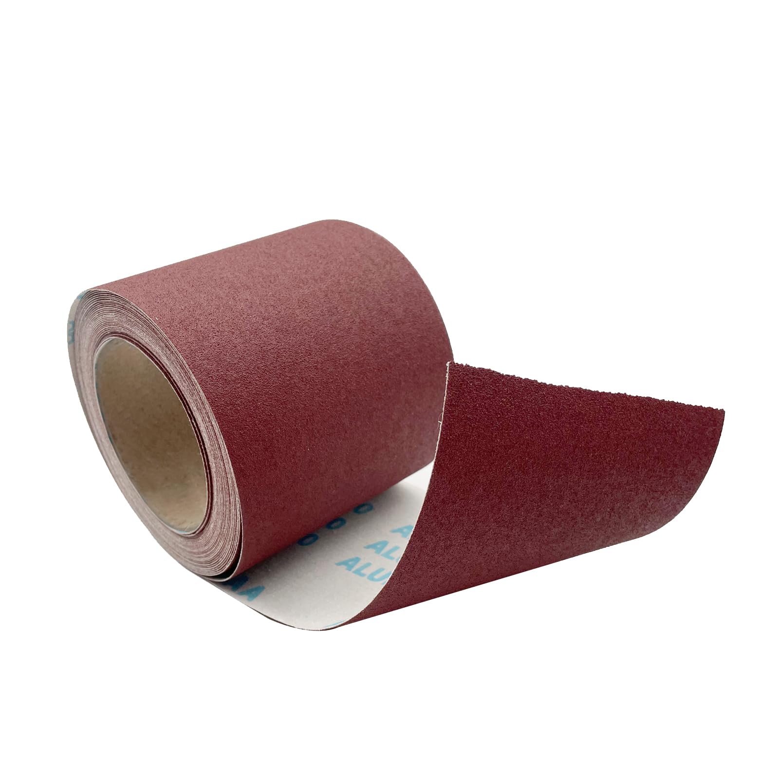 Abrasive Sandpaper Rolls 4.5'' Wide 32.8' Long Roll of Emery Cloth Sand Paper Roll Sanding Belts for Wet and Dry Sanding, Woodworking, Metal, Glass, Drum Sander (120 Grit)