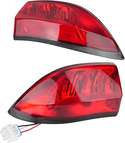 Miniatura 7 de 10L0L Luces traseras LED para carrito de golf para Club Car Precedent 2004 en adelante y Tempo 2018-Up, luces traseras laterales del conductor y