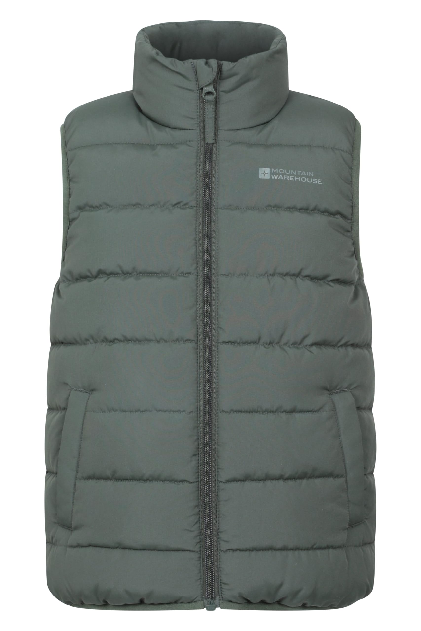 Mountain Warehouse Rocko Kids Borg Lined Padded Gilet