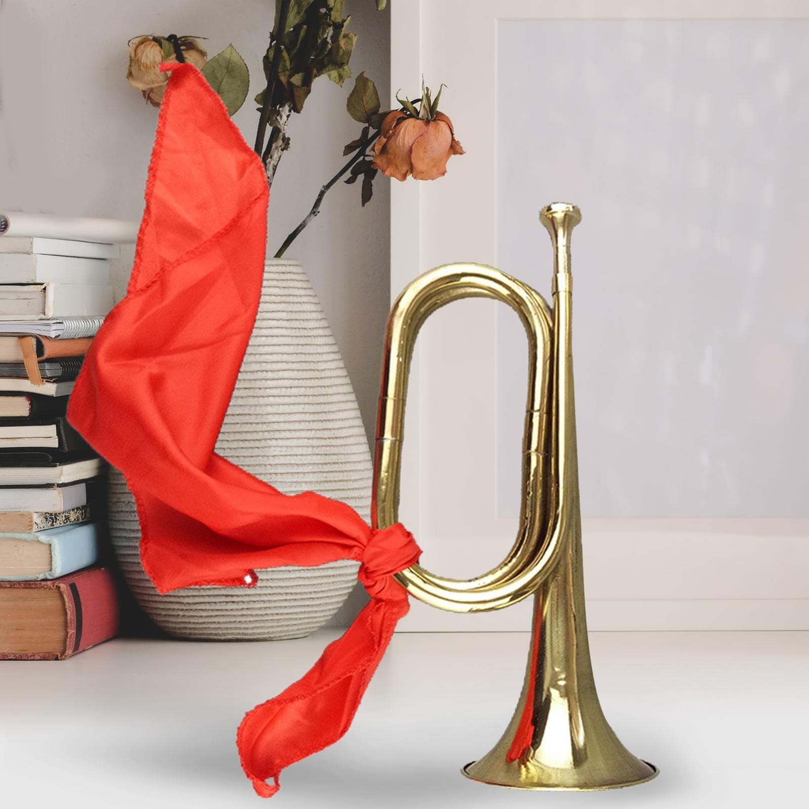 klakson Trąbka Profesjonalny Instrument Muzyczny Bugles Blowing Bugle Orchestra Trąbka Bugles