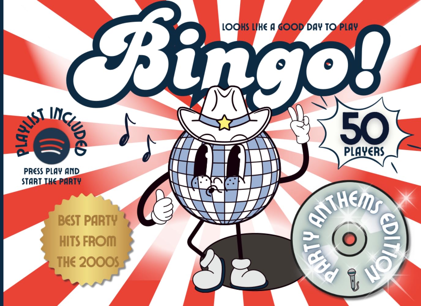 MUSIC BINGO PARTY ANTHEMS - 2000s EDITION: Fun Music Game for Parties, Karaoke, BBQs & Game Nights