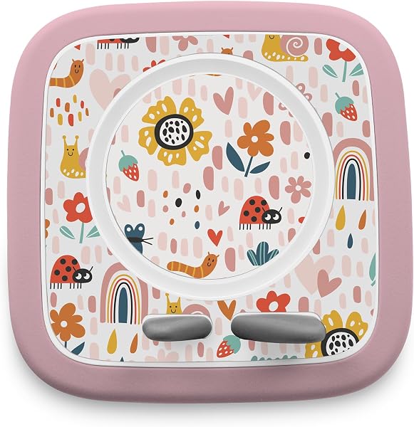Film de protection compatible avec Toniebox 2 - Film ajusté avec motif - Accessoires - Coque de protection autocollante avec design anti-rayures pour enfants - Jouet Y015 (22 coccinelles, sans - 1