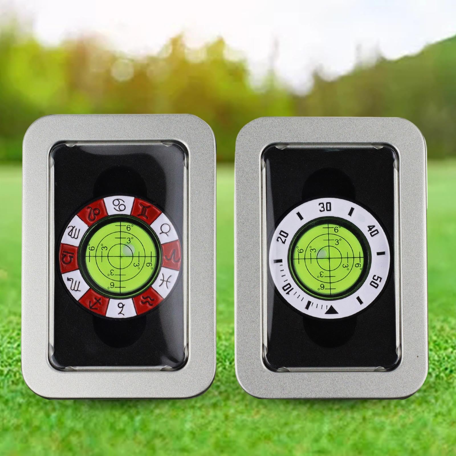 UJEAVETTEr Magnetic Golf Ball Marker Golf Alignment Reader Tool Putting Aid for Outdoor Red White (B0CY4ZSPND) Amazon Price History, Amazon Price Tracker