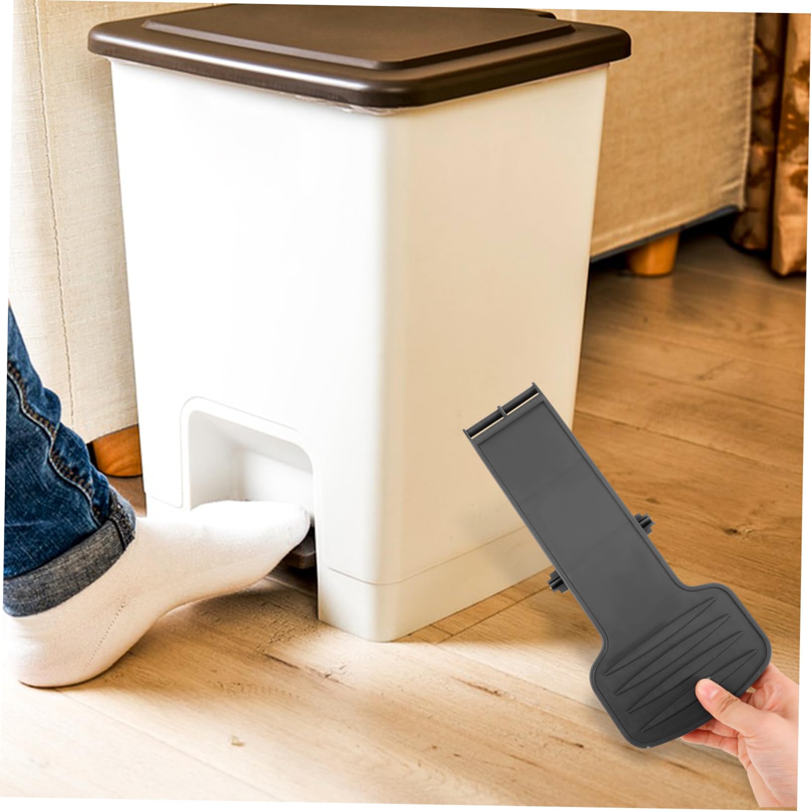 Amazon｜HOOTNEE ゴミ箱交換部品 フットペダル プラスチックペダル装置
