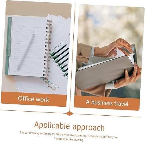 Miniatura 2 de VILLCASE Cuaderno de bocetos en blanco, cuaderno para colorear para niños, blocs de bocetos para niños, cuadernos de bocetos en blanco, cuadernos de