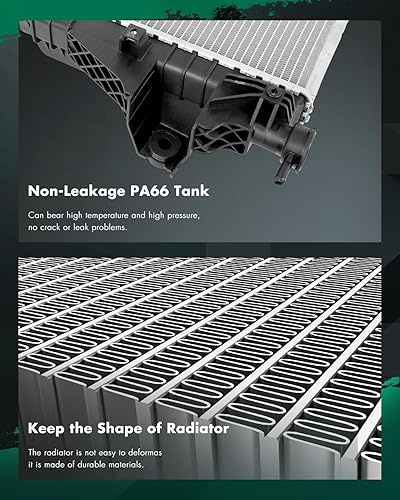 Miniatura 97 de SCITOO Radiador 2990 para Honda 2008-2012 para Accord 2.4L 2012-2015 para Honda para Crosstour 2.4L