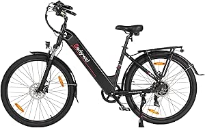Bici Elettrica Bodywel A26/A275 - Batteria 36V 15.6Ah, Autonomia 100km, Display LED 4.5''