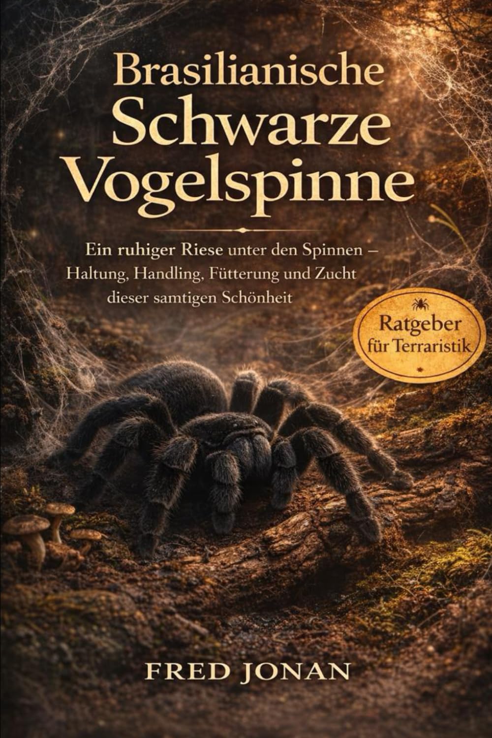 BRASILIANISCHE SCHWARZE VOGELSPINNE: Ein ruhiger Riese unter den Spinnen – Haltung, Handling, Fütterung und Zucht dieser samtigen Schönheit