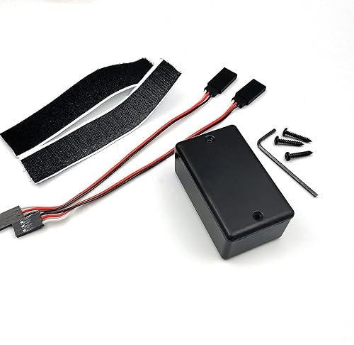 FainWan Caja sellada impermeable RC, modelo de control remoto para coche y barco, receptor dedicado a prueba de agua, caja sellada