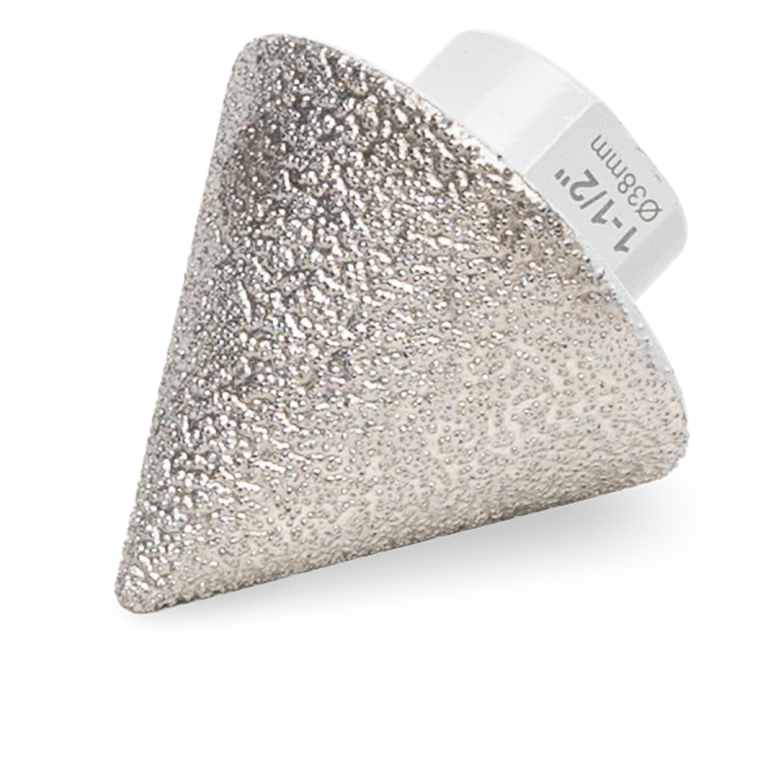 MARSHALLTOWN 1/8 Inch - 1-1/2 Inch Diamond Milling Cone for Grinder, DTTC112