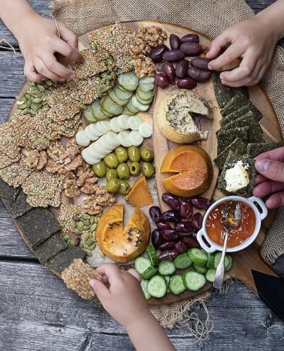 Miniatura 9 de nud fud Snacks - Paquete variado de galletas de batata de muestra  Paquete de 6 bocadillos orgánicos de 4 sabores  Galletas sin granos y gluten