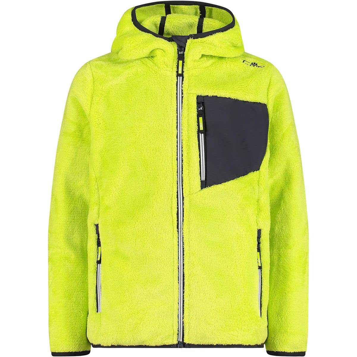 CMP - Kid Jacket Fix Hood, Acido, 176