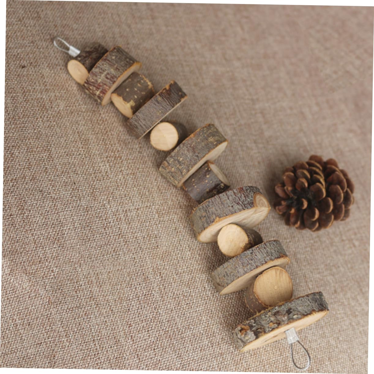 DOITOOL 3stücke Molar Kauspielzeug Für Kleintiere Apfelholz Sticks Für Hamster Meerschweinchen Kaninchen Sicheres Umweltfreundliches Zahnspielzeug Für Gesunde Zahnpflege Und Spielspaß