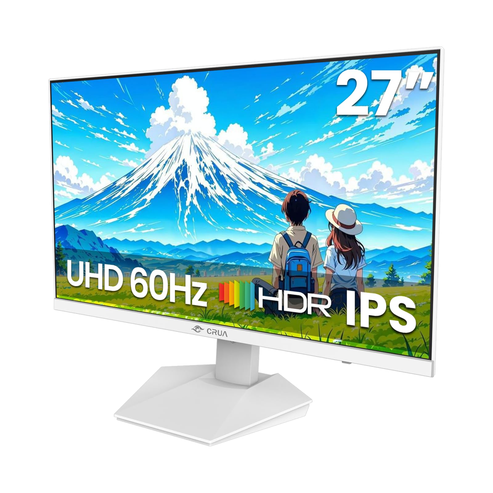 Amazon.co.jp: 【USB Type-C付き】CRUA 27インチ 4K モニター UHD 3840