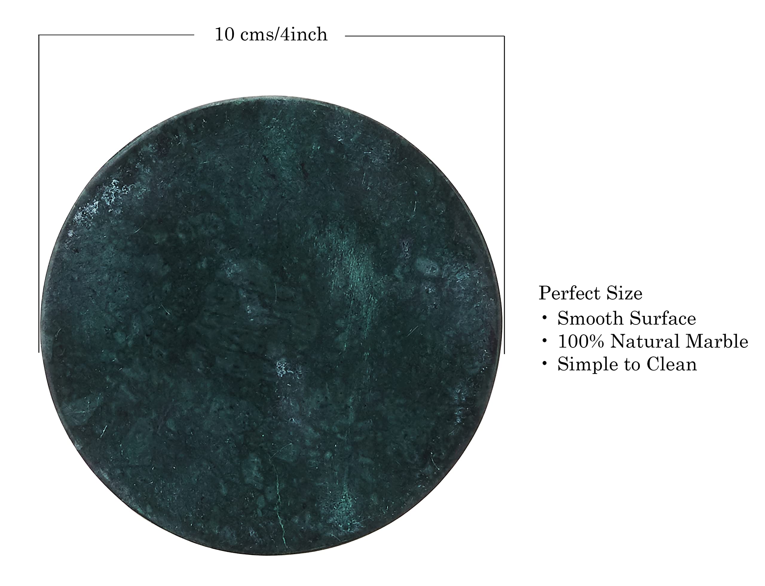 Lot De 4 Dessous De Verre En Marbre Rose Effet Agate – Dessous De Verre Pour Cuisine – Cadeau #2726