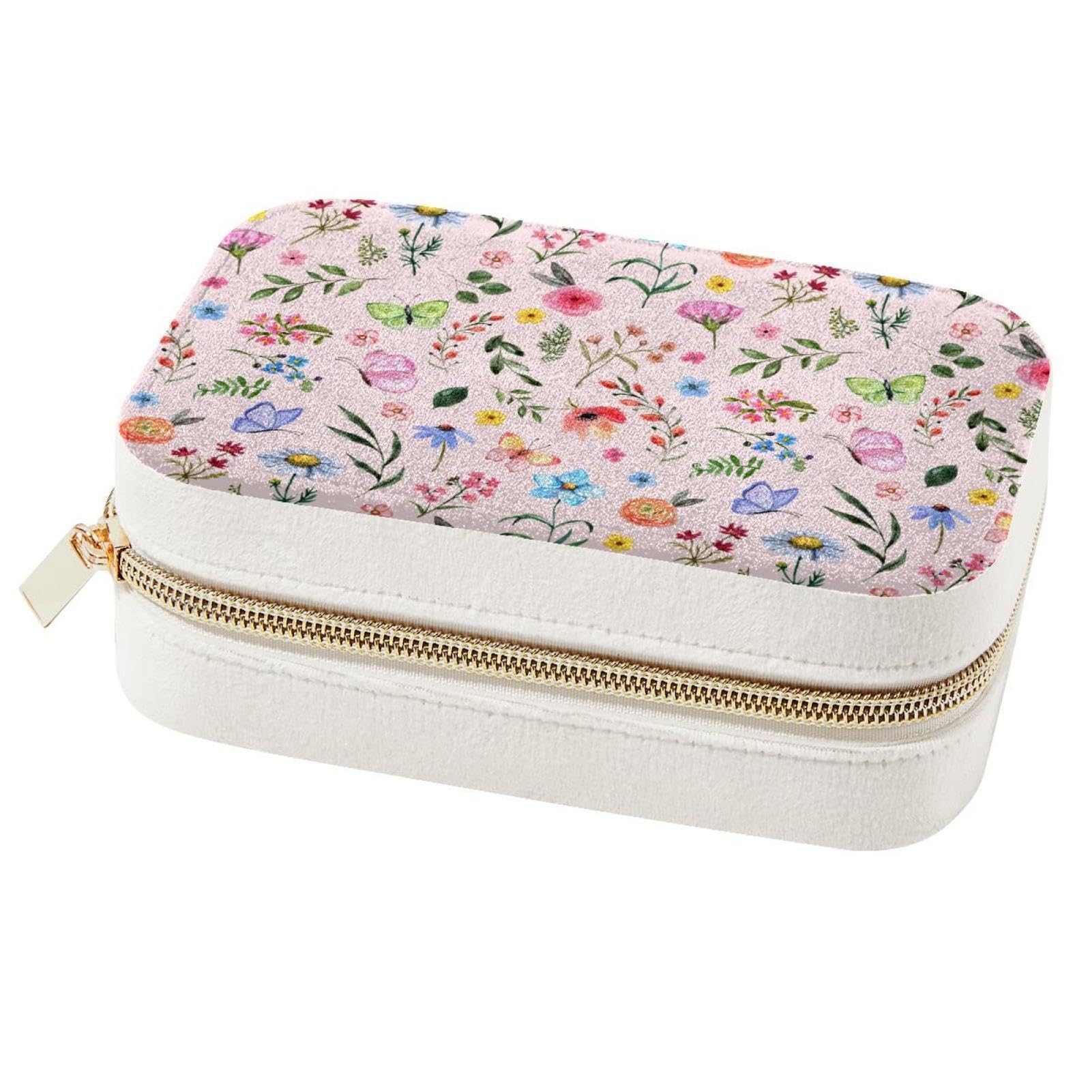 Boîte à bijoux papillon portable, le cadeau de demoiselle d'honneur