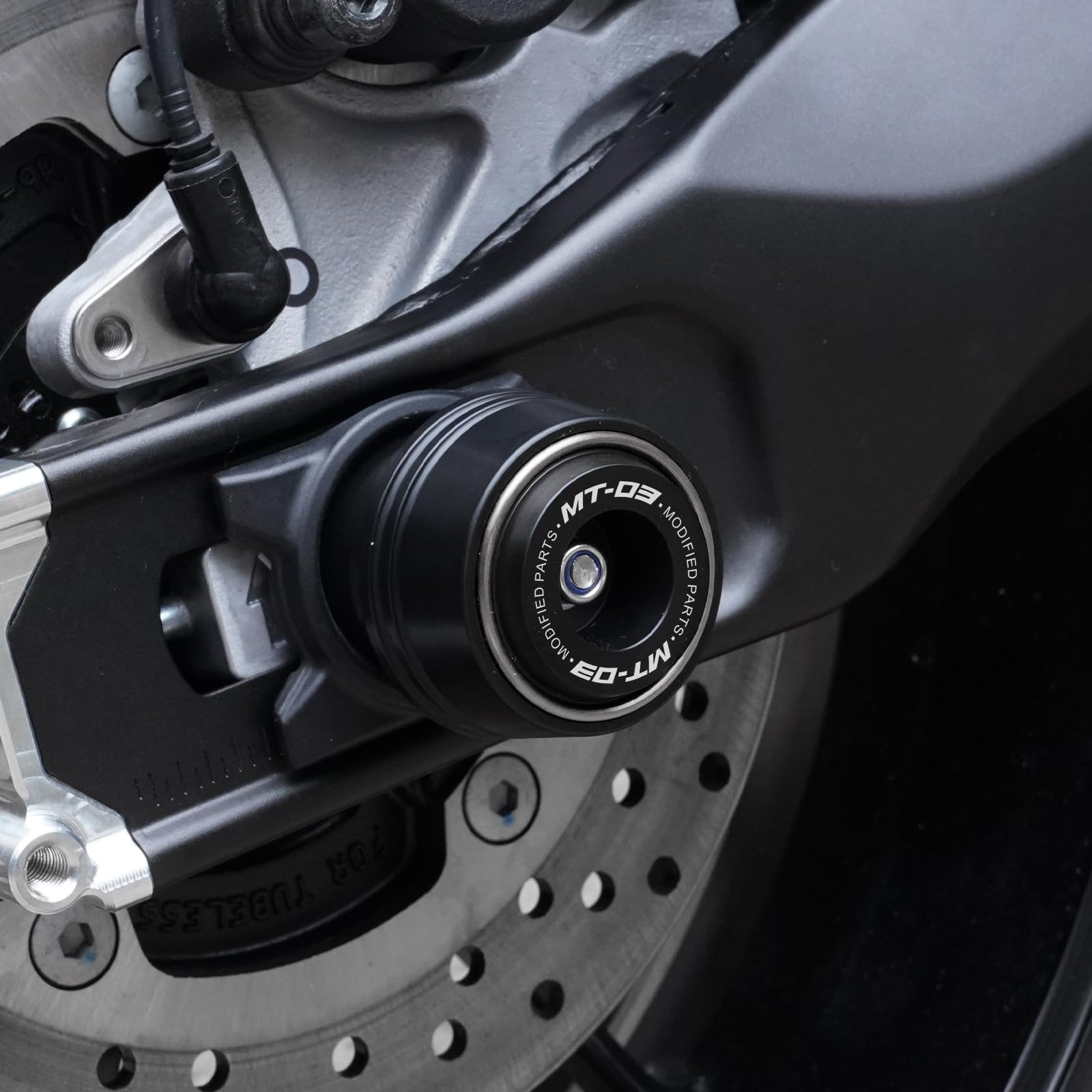 Para MT-03 MT03 MT 03 2016-2020 2021 2022 2023 2024 2025 2026 Accesorios de motocicleta Protectores de deslizamiento delantero y trasero Protector de cuadro Protector de horquilla Protector