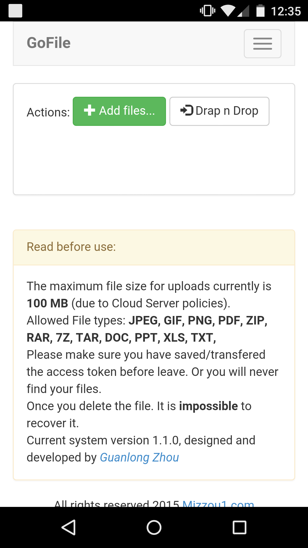 Go File List Go File - App on Amazon Appstore