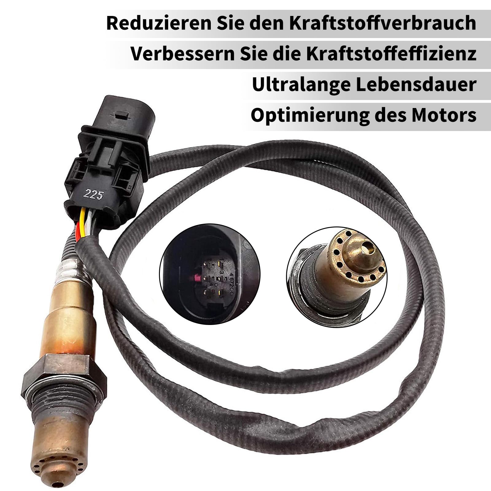 ANBOO Nox 0258017025 Capteur lambda avant O2 LSU 4.9 Capteur large bande O2