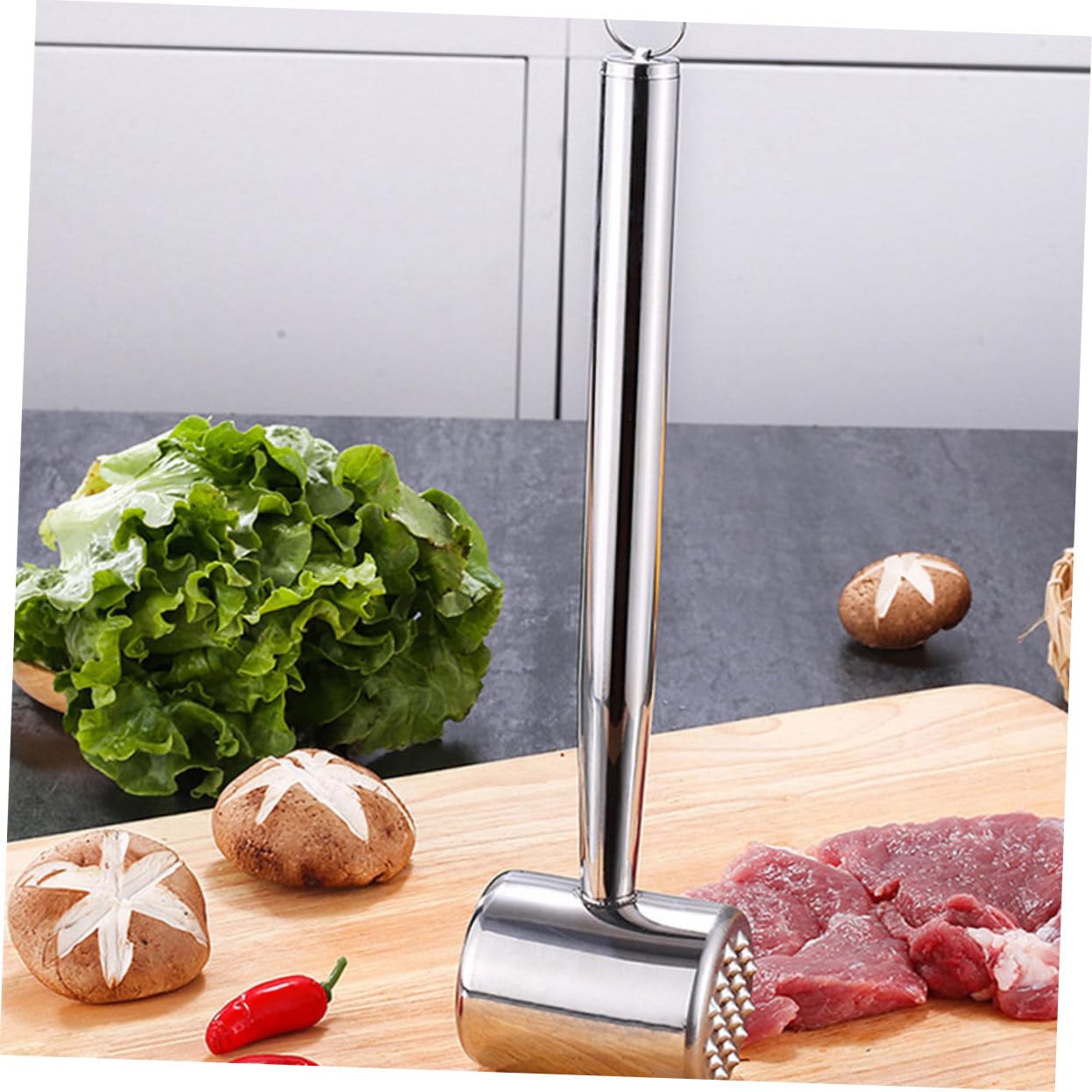 2stücke Fleischklopfer Für Steak Huhn Und Schweinefleisch Multifunktionale Zartmacher-hämmer Spülmaschinenfest Ergonomischer Griff Für Geschmacksergebnisse