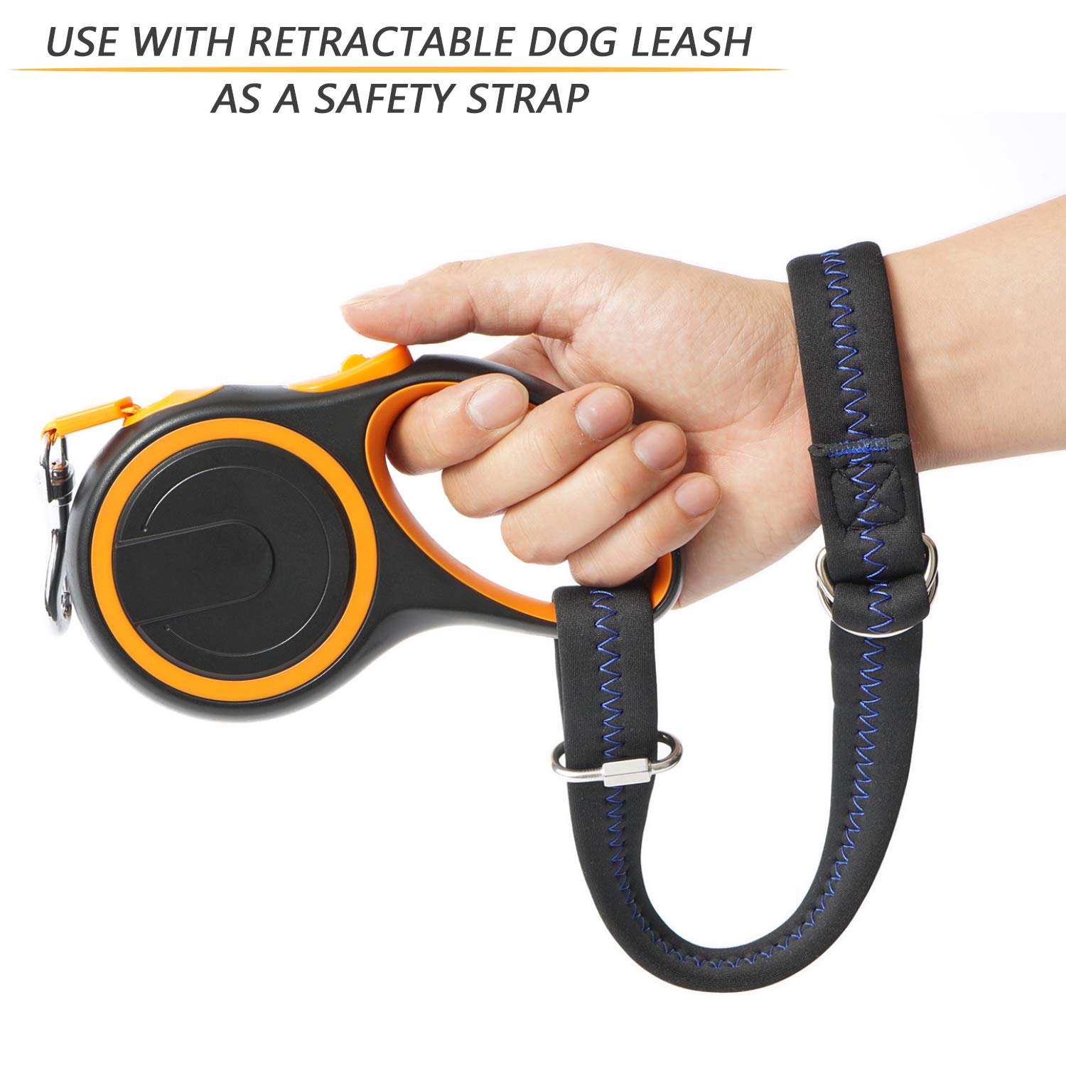 dog leash wrist strap