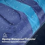 Sleeping Bag 1.6kg Flannel Lightweight Portable Waterproof 3-4 Seasons Warm Cold Weather Sleeping Bag for Adults & Kids - Indoor & Outdoor: Camping, Backpacking, Hiking