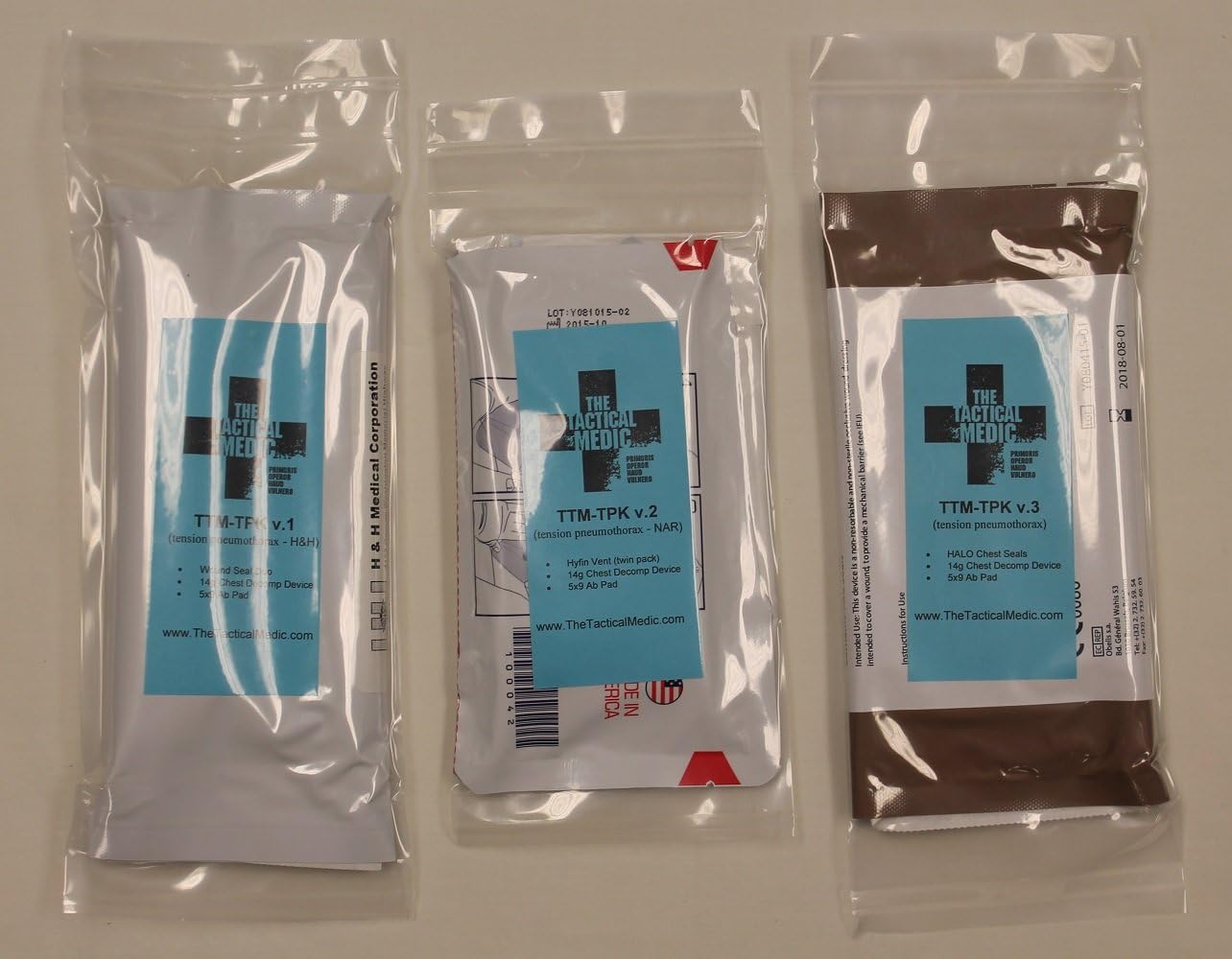 TTM-TPK (Tension Pmeumothorax Kit) (Plastic)