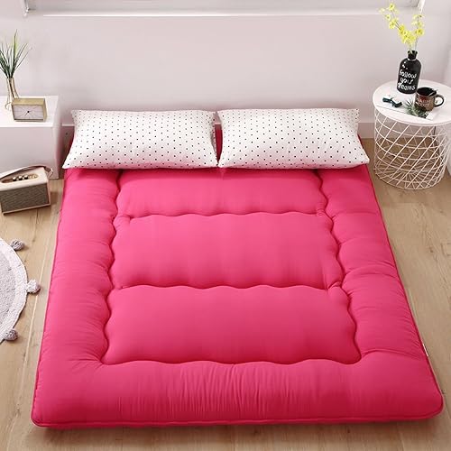 10cm Thick Japanese Futon Floor Mattress 3-Layer Cotton Quilted Memory