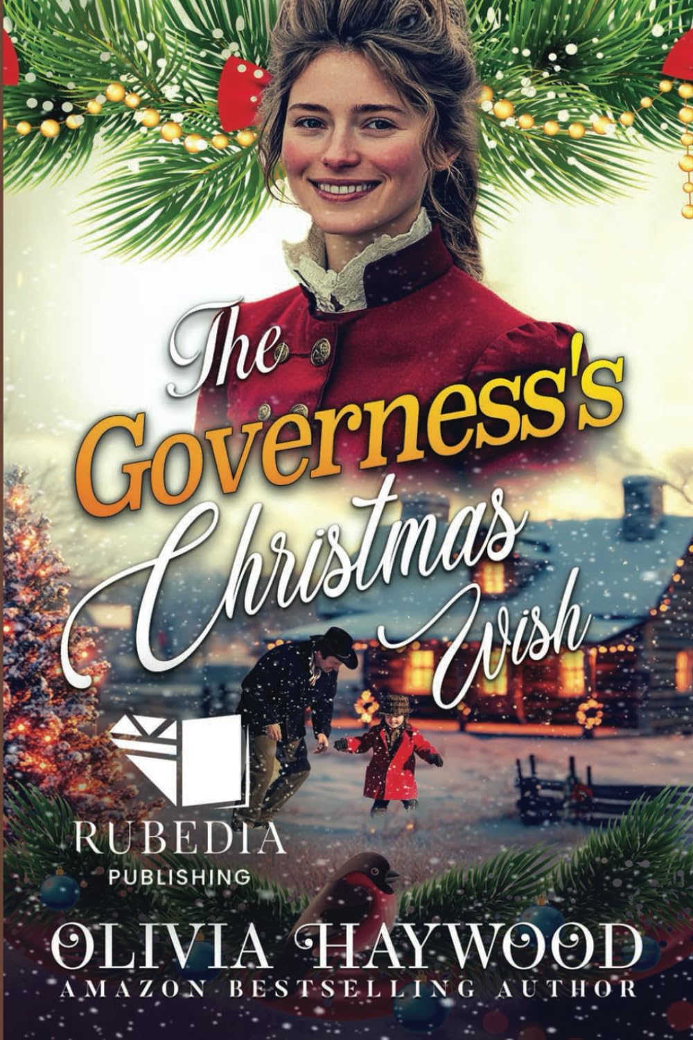 The Governess's Christmas Wish: A Christian Historical Romance Book