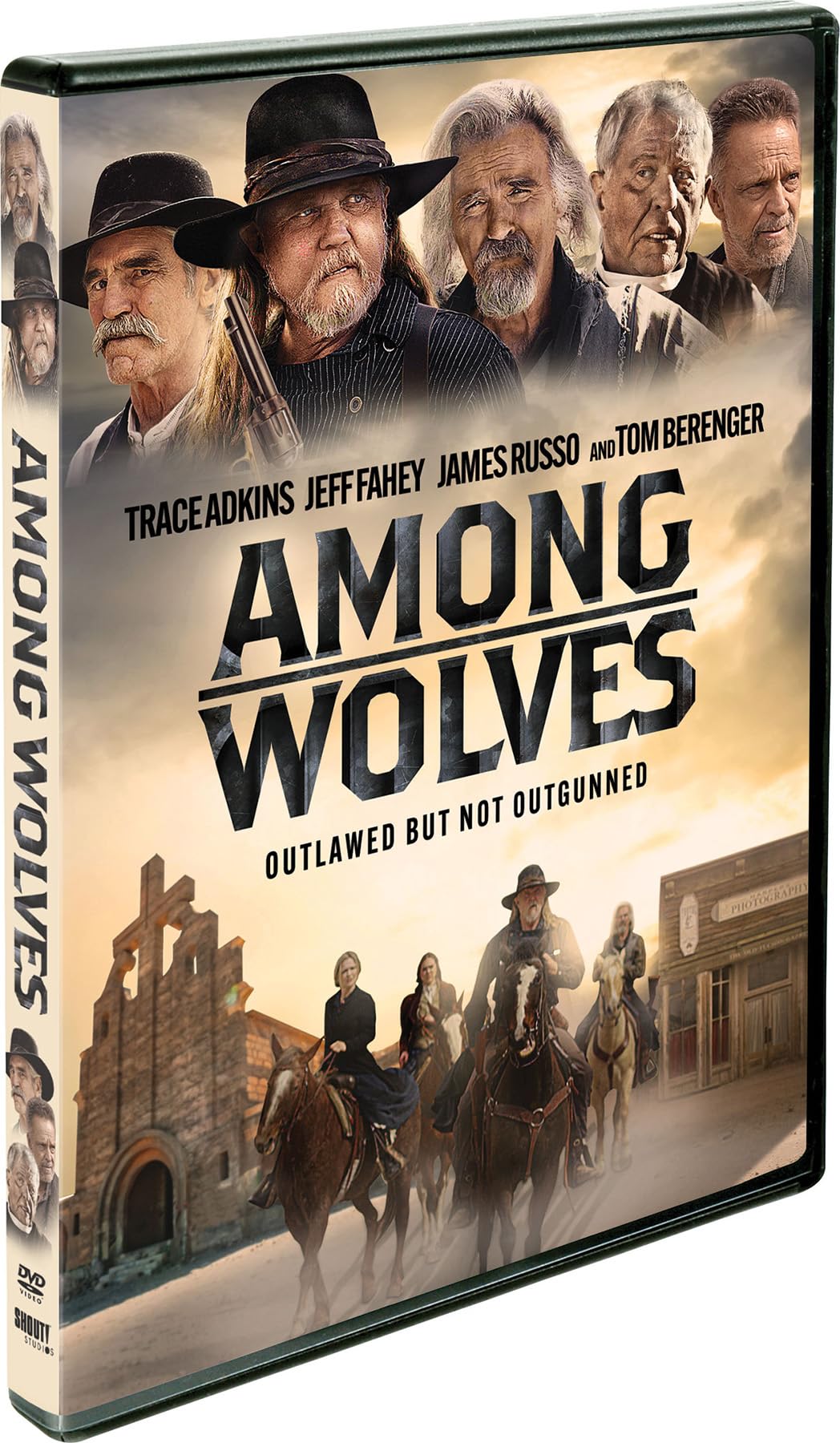 Cine en casa con Among Wolves USA DVD para noches de películas de suspense y drama familiar