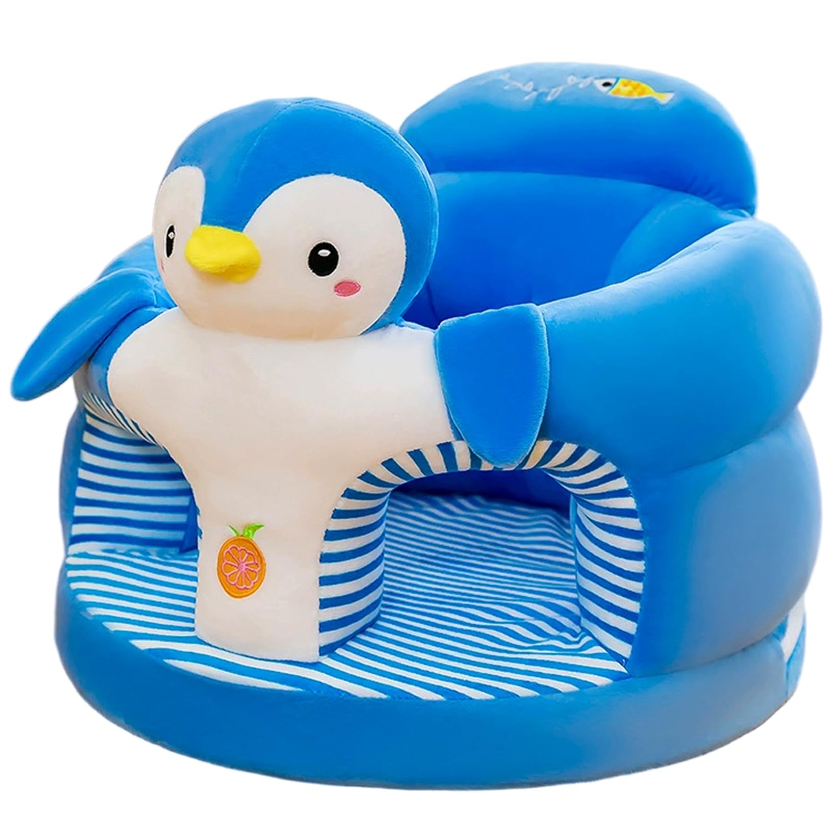 Morbido seggiolino Penguin Baby Sit Me Up, sedia di supporto per neonati per bambini da 0 a 36 mesi
