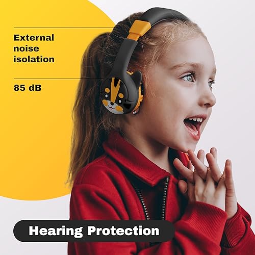 Miniatura 3 de Kidrox Audífonos para niños de 1 año en adelante auriculares para bebés de 1 a 3 años, audífonos infantiles para niñas y niños, auriculares con